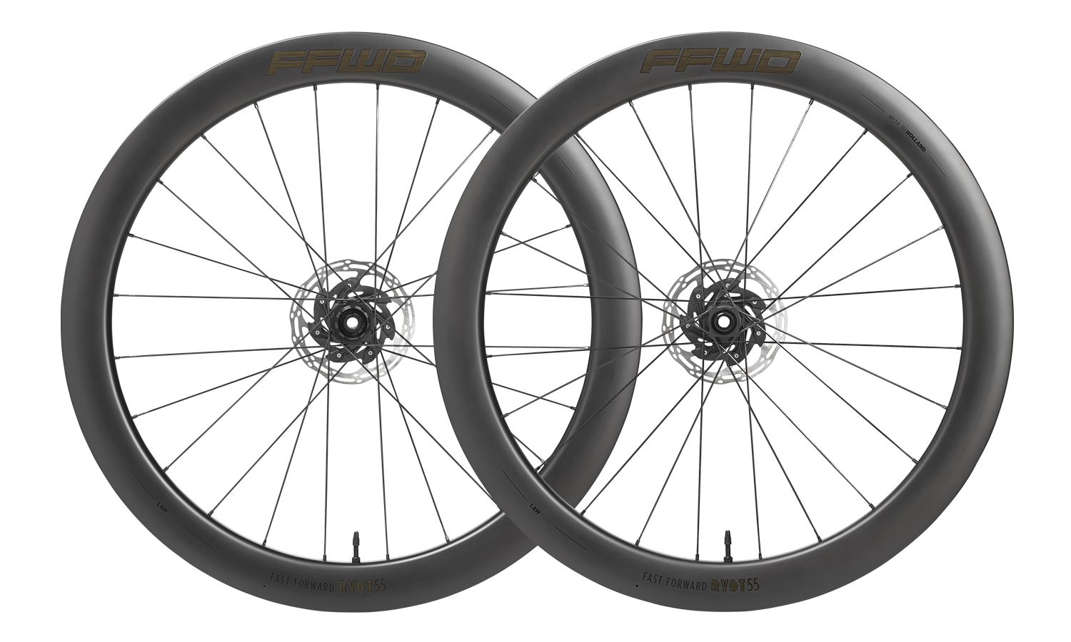 FFWD Ryto 55 カーボンホイールセット RYOT 55 Full Carbon Clincher - FFWD Wheels