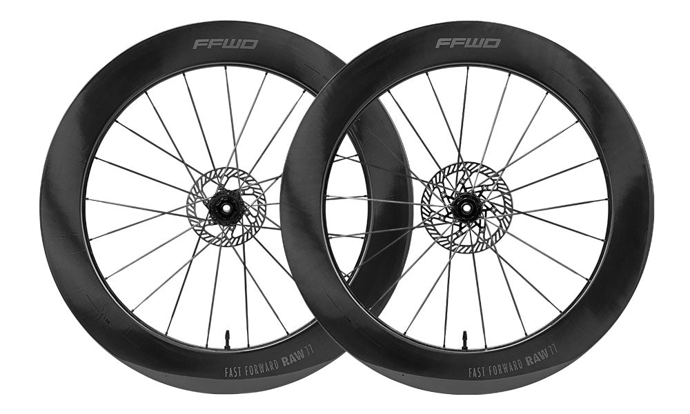Nuove ruote RAW 77 Full Carbon Clincher FFWD Wheels