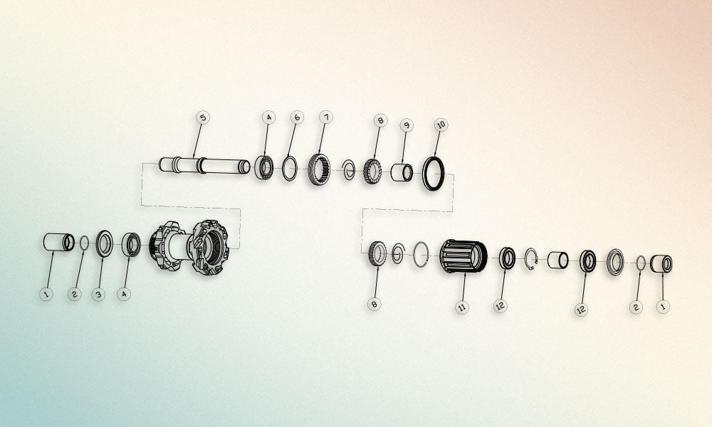 SMALL HUB PARTS