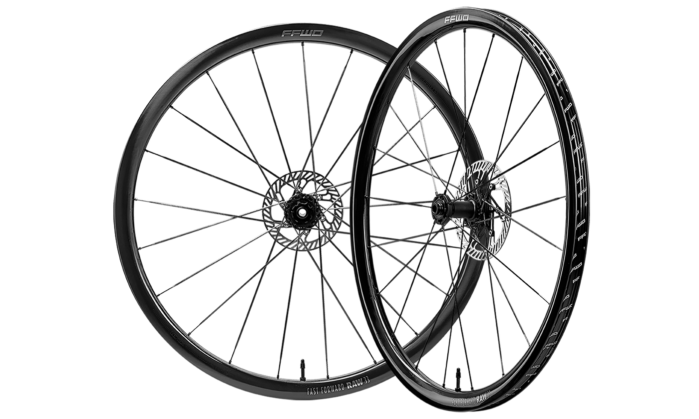 New RAW 33 Full Carbon Clincher FFWD Wheels