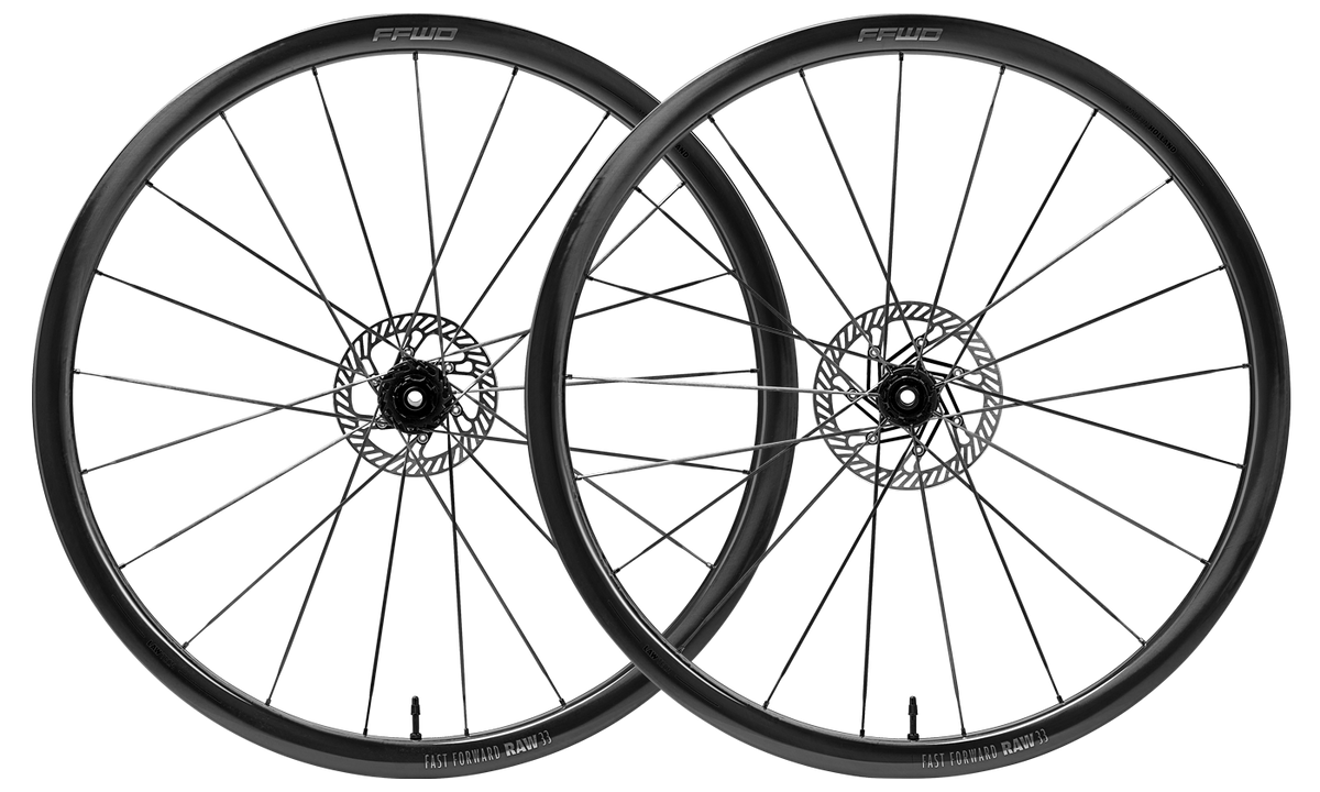New RAW 33 Full Carbon Clincher FFWD Wheels