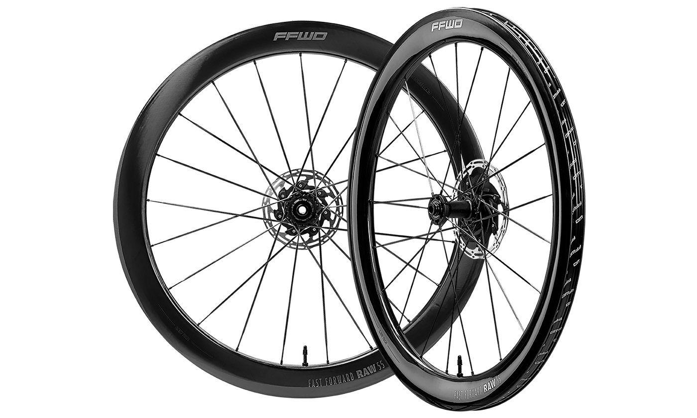 New RAW 55 Full Carbon Clincher - FFWD Wheels