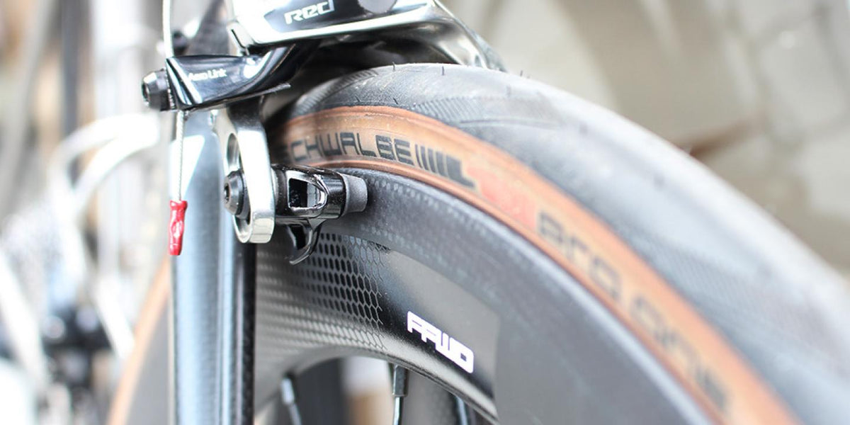 Used Deep Wheel Rim Brake FULL CARBON CLINCHERS FOR RIM BRAKES DURING DESCENTS - FFWD GUIDES