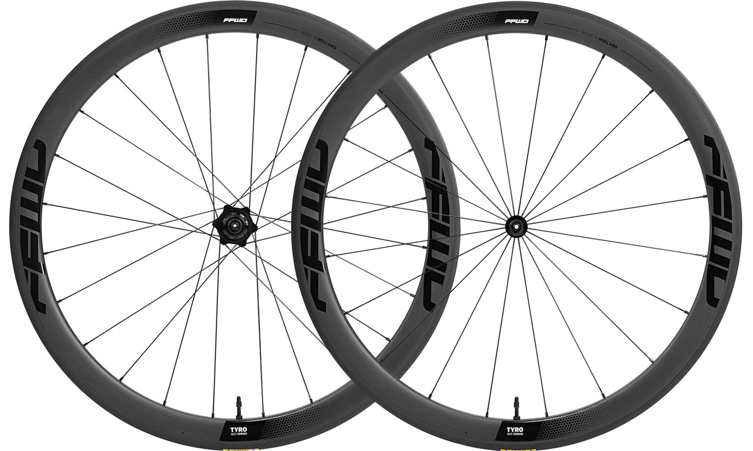 TYRO Rim Brake Full Carbon Clincher ruote FFWD - Main Image
